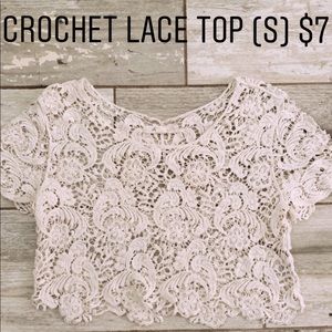 Crochet Lace Crop Top